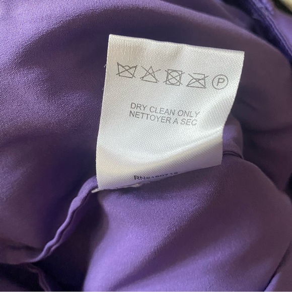 Retrofete Rocky Silk Pants in Violet - Picture 11 of 12